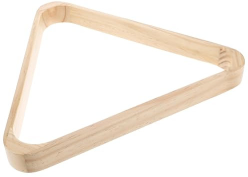 Yardwe Halter Für Queues Verstärktes Billard-rack Aus Holz Ball-pool-rack Snooker-kugel-positionierungs-rack Pool-dreieck-rack Für Billardtisch Einfaches Design Stabil Und Langlebig Geeig