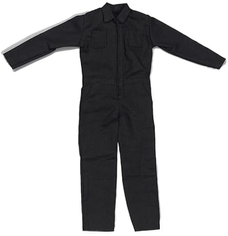 ximitoy Mehrfarbiges Overall-Modell im Maßstab 1:6 für 30,5 cm männliche Soldaten-Figuren (schwarz)
