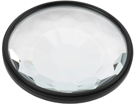 Kamera Kaleidoskopfilter Hoher Transmission Optischer Glaslinseneffekteffekte Filter Vielseitigkeit Fotografie Grade Kaleidoskop -Linsen -Regenbogenspiegel -Effekte Verbesserung