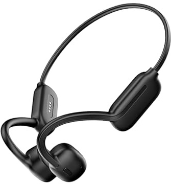 ERYUE Cuffie a Conduzione Ossea Wireless Impermeabili IPX8 Lettore Musicale da 32 GB per gli Appassionati di attività All'aperto