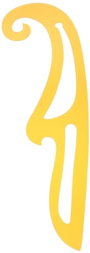DOITOOL Righello Curvo Multiuso per Taglio Tessuti e Cucito, Strumento di Misura per Modelli Abbigliamento, Righello per Disegno e Cucito Professionale per Studenti