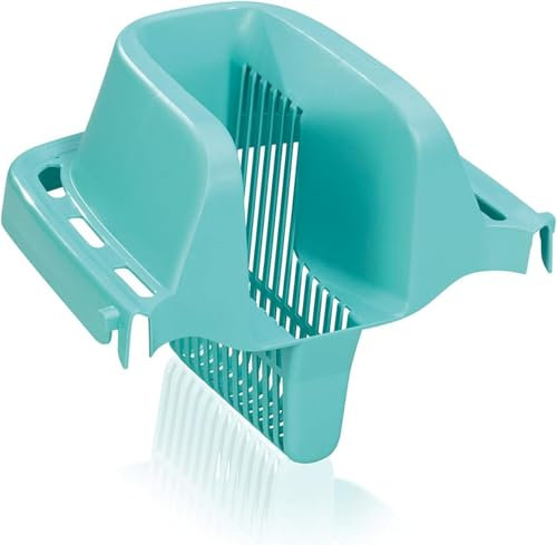 Leifheit Auspress-Sieb Combi für Bodenwischer Combi M & XL, passend für Leifheit Eimer Combi M & XL, komfortables Auspressen ohne Hände im Schmutzwasser und ohne Bücken, Presssieb für Bodenreinigung