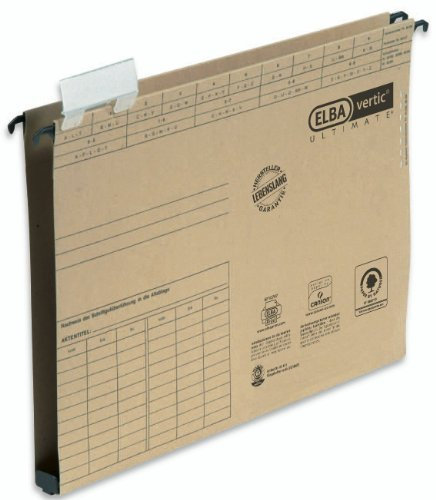 Elba 100552068 Hängemappen und Zubehör Hängesammler vertic Ultimate braun