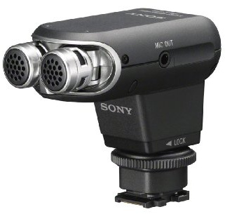 Sony ECMXYST1 M Stereo-Mikrofon (schwarz)