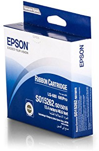 Epson C13S015262 - Ribbon Black - for LQ-670 860 1060 2500(+) 50