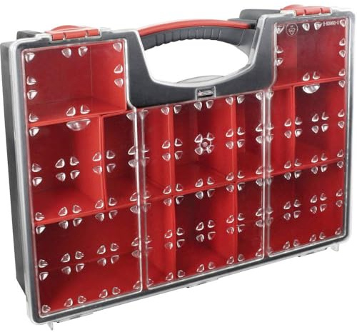 Facom BP.Z8PB Boîte à outils vide Polycarbonate noir, rouge