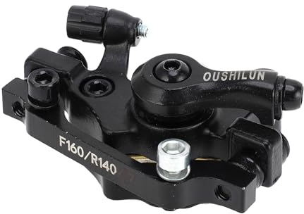 sourcing map MTB Fahrrad mechanisch Scheiben Bremse für 160mm vordere Rotor Schwarz