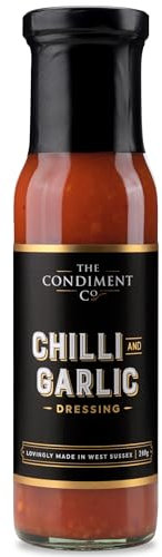 The Condiment Company Chilli Garlic Dressing 240g Sweet Sauce Dip Perfect Salad Dressing Marinade Condiment