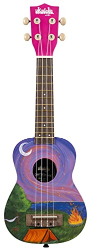 Kala Ukadelic Soprano Ukulele (Happy Camper)
