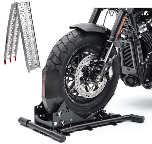 Set Motorradwippe Constands Easy Vario + Auffahrrampe Alu-I SW2