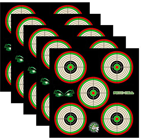 400 Zielscheibe 5er Spiegel XXL 26x26 Luftgewehr Luftpistole Schießstand Airgun
