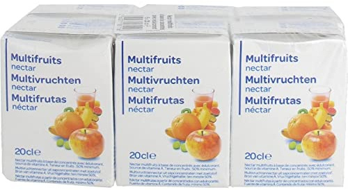 PP BLANC - Nectar Multifruit Briquettes 6X20Cl - le Lot De 4