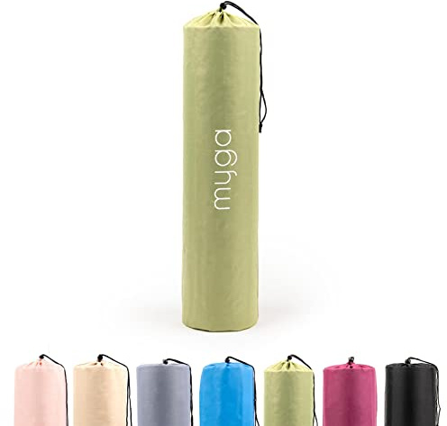 Myga Yogamattentasche - Kompakte Tragetasche für Yoga, Pilates, Fitness und Trainingsmatte mit verstellbarem Riemen für Männer und Frauen - Leichte, wasserdichte Reisetasche - Auswahl an Farben