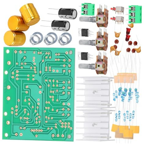 SOLUSTRE Amplifier Board Kit Stereo Amplifier Diy Power Amp Module for Bass Amp