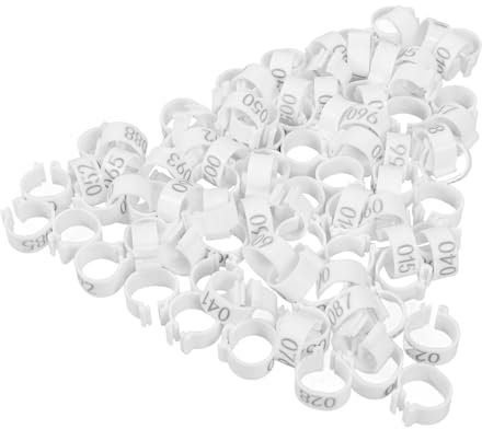 POPETPOP 100stücke Tauben Beinringe Nummerierte Vogel Beinbänder Brieftauben Marker Für Brieftauben Und Andere Vögel