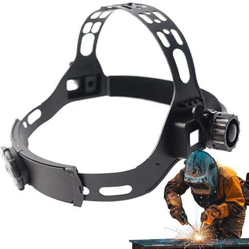 Casco de Repuesto para Casco de Soldadura, Diadema Ajustable para Capucha de Soldadura, Diadema de Casco de Agujero Cuadrado para Soldador, Accesorios para Casco