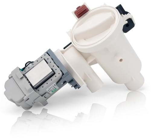2026 Upgrade 280187 Clothes Washer Drain Pump Assembly 8181684 1200164, Fit for Whirl-pool Duet, May-tag Epic, Ken-more HE Front Load Washers, 120V 60Hz 0.70W 0.95A By Fetechmate