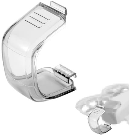 Copriobiettivo per DJI NEO, Copriobiettivo Protettivo Antigraffio Copriobiettivo Antipolvere per Drone Copriobiettivo per Giunto Cardanico Compatibile con Dji NEO (Nero Trasparente)