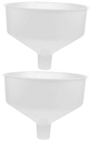 LABRIMP 2 Pezzi Imbuto per Cucina e Vino con Pulizia Facile per Riempire Bottiglie e Versare Liquidi Sprechi