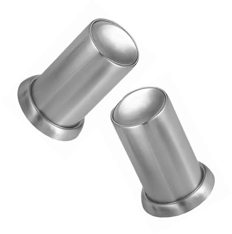 2 Piezas Dispensador de Palillos Automático de Acero Inoxidable con Presión Organizador Portátil para Cocina Oficina y Restaurante Almacenaje Práctico y Resistente