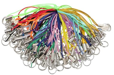 IMIKEYA DIY Hanging Rope Phone Lanyard Decoration for Mobile Phones with Easy Installation Braided Style 5Cm Length Suitable for Id Cards and Flash Lanyard Accessories