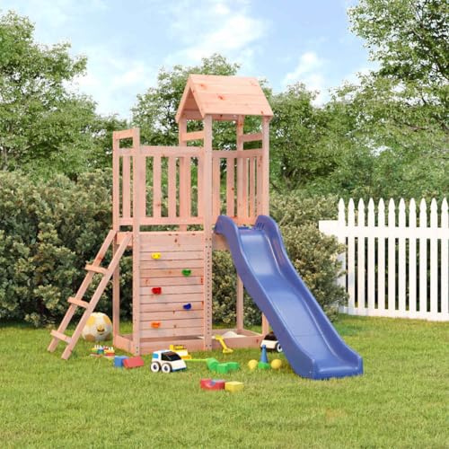 Genérico Parque Infantil de Exterior Madera Maciza Douglas,Estructuras para Juegos al Aire Libre,Columpios y estructuras de juegos-3155889