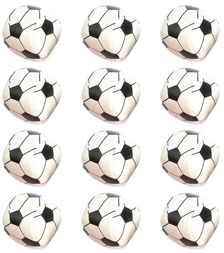 Pelotas De Malabares 12 Piezas PU Juguetes Y Divertidos | Pelotas De Malabares Para Juego De Patear Al Aire Libre Y En Interiores En Parque Patio Cancha Escuela Universidad Y Verano