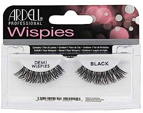 Ardell Falsche Wimpern, Natural Demi Wisp, 3er Pack