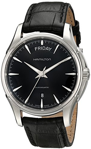 Hamilton Herren Analog Automatik Uhr mit Leder Armband H32505731