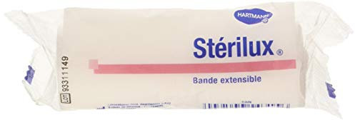 Hartmann stérilux banda estensibile bianco 10 cm x 4 m