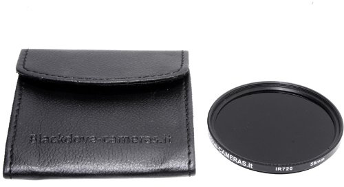 Filtre infrarouge 720 nm blackdove- _ Cameras diamètre 58 mm.