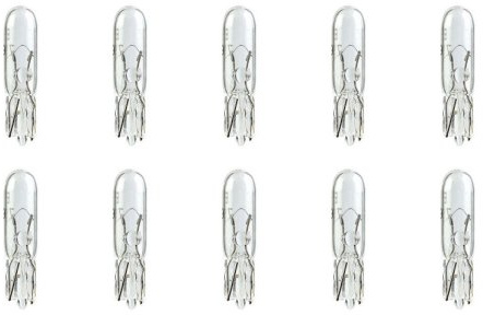 CEC Industries E74 Bulbs, 14 V, 1.4 W, W2x4.6d Base, T-1.5 Shape (Box of 10)