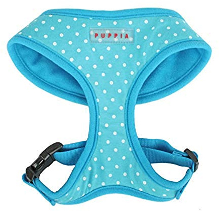 Puppia PAHA-AC301 Dotty Geschirr, XS, blau