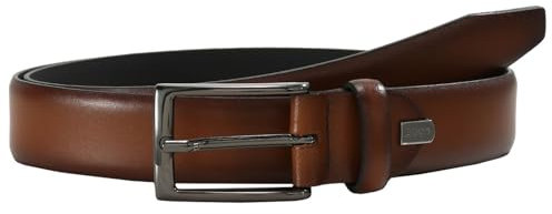 LLOYD Men's Belts Gürtel Herrengürtel Ledergürtel Cognac 7809, Farbe:Braun, Länge:110