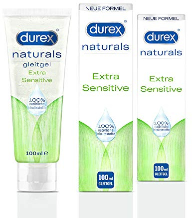 Durex Naturals 200ml Gleitgel (2 x 100ml)