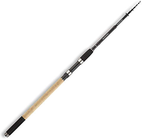 Daiwa Procaster Tele 3,30 m 10-30g - Teleskoprute - Fischrute - Spinnen, Casting - Schwarz,Holzfarbe,Silber - 3,3 m - 10-30g - Daiwa