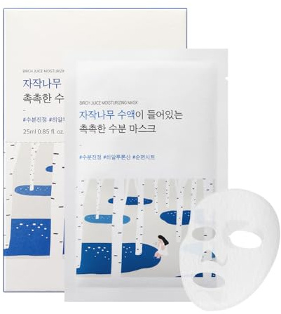 ROUND LAB Birch Juice Moisturizing Mask Sheet Pack 10 Pcs. (250 ml)