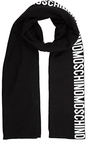 Moschino Wollschal, schwarz(black), Gr. One Size