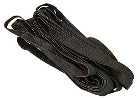 Bande élastique Noire de 10 mm de Large – 10 m, Bande élastique élastique pour la Gomme de Pantalon, la Maison, Le Bricolage, Les Tissus d'artisanat à proximité