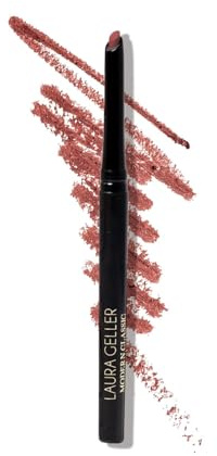 LAURA GELLER NEW YORK Modern Classic Lip Liner (Sassy Spice) - Prevents Feathering and Fading, Water and Transfer Proof - Luxurious Creamy Long Lasting Lip Liner