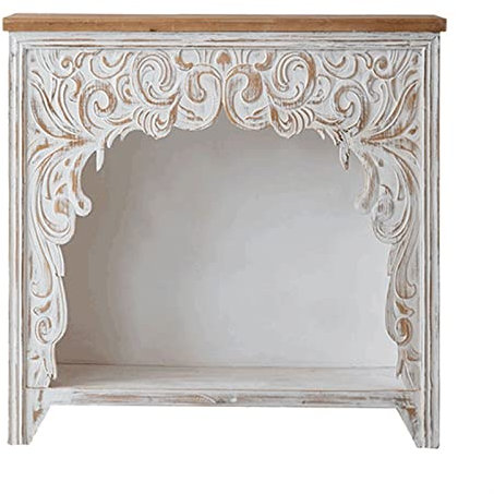 Mantel Surround French Fireplace Stove Mantel Trim Surround Vintage Solid Wood Fireplace Mantel Living Room Entrance Carved Decorative Cabinet Casework Mantel Display Shelf Fireplace Mantel Decor
