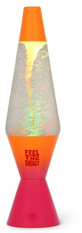 Legami - Lampada Led Tornado Feel The Energy, Luce Multicolore, Effetto Luminoso, Cavo di alimentazione USB/DC incluso, Solo per Uso Interno, 9 x 37 cm