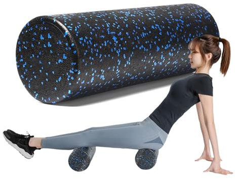 Back Foam Roller | Lightweight Exercise Tool | Smooth Massage Roller | Pilates Workout Accessory, Compact Fitness Roller, Physical Tool, Self-Massage Equipment, Foam Roller for Legs