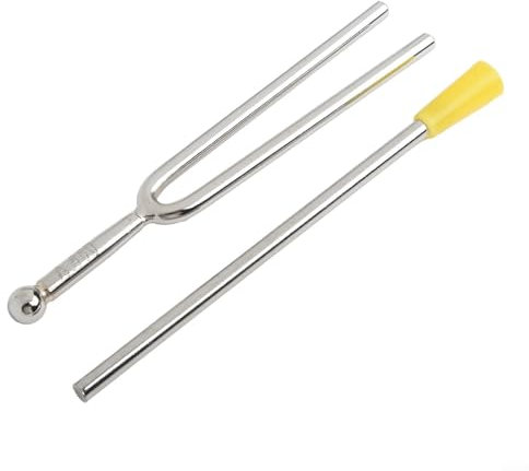 Kompaktes Stimmgabel-Set mit Hammer für Violine und Gitarre, 440 Hz