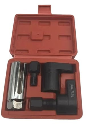 adaptateur sonde lambda Kit De 5 Clés Pour Capteur D'oxygène, Adapté À L'installation Et Au Retrait De La Douille O2 Automobile, Outil Filetage Douille Capteur Vide Décalé Adaptateur Bondes D'écarteme