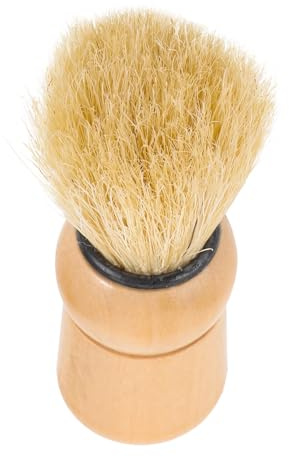 SOIMISS Handliche Bartbürste für Sanfte Reinigung mit Wildschweinborsten für Männer zur Bartpflege und Haarstyling Multifunktionale Rasierpinsel und Vermeidung von Haarumkehr