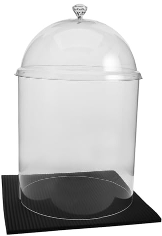 TOYZFRIENDY Protection Antibruit pour Blender Petit Modèle Boîtier Insonorisé Transparent pour Mixeur Couvercle Silencieux Compatible Mixeurs Standards de Bruit Cuisine Usage Smoothie et