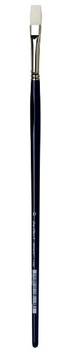 Da Vinci 7105 Serie Acryl Pinsel, 10, synthetischen Borsten, blau, 32 x 1,1 x 30 cm