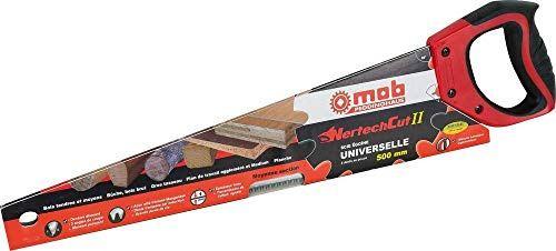 MOB Outillage 6349400001 serrucho Universal 7 dientes NertechCut II, Negro, 6349400001