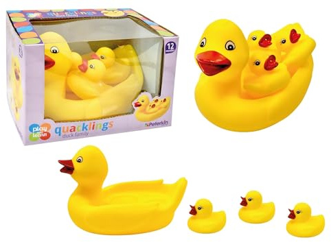 Peterkin | Play & Learn – QUACKLINGS – Duck Family | Pre-school Toys | Bath Toys | Ages 12m+